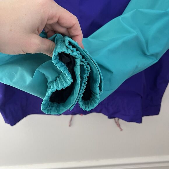 VTG 90s Woolrich Sigmet Gear Color Block Full Zip Nylon Jacket Womens Sz‎ Large - Picture 12 of 15